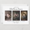 Silent Nights For Bundle Joy Xmas 4 Photos Holiday Birth Announcement - Image 5