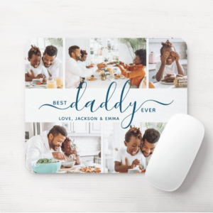 best daddy ever photo collage mouse pc